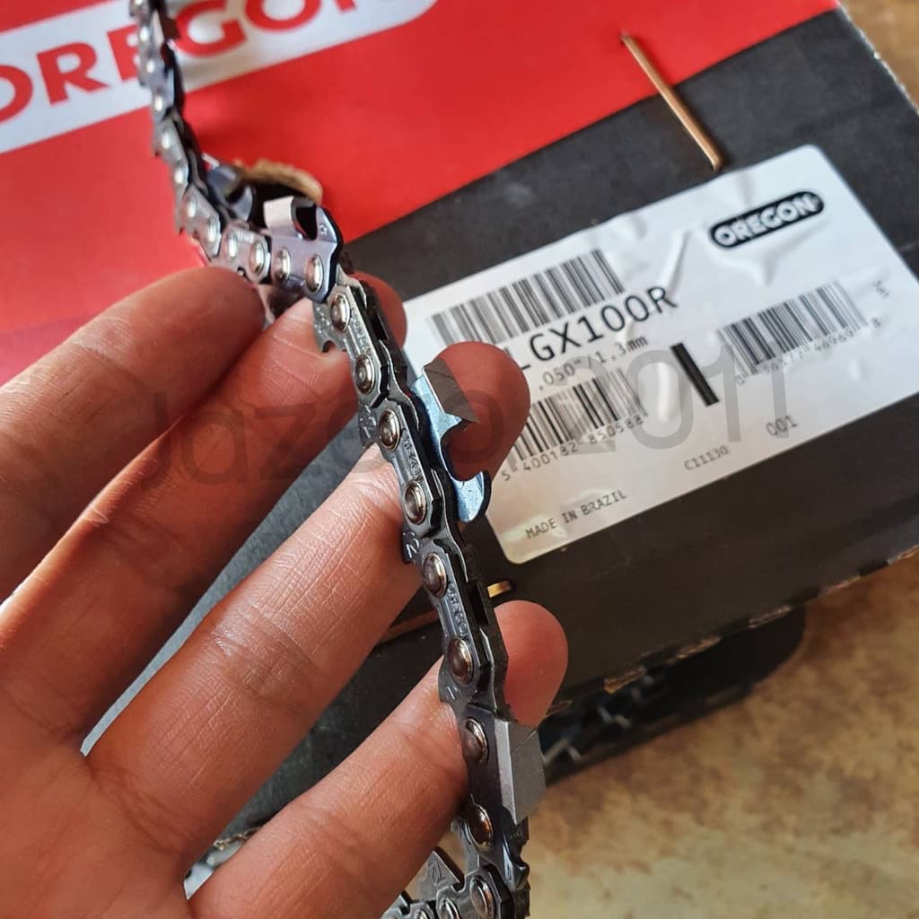 โซ่เลื่อยยนต์ OREGON แท้ 3/8 อ้วน ใหญ่ งานแท้ 100% ทนทาน ไม่ยืดง่าย เบอร์ 72LGX100R 1.3 mm รูปที่ 3
