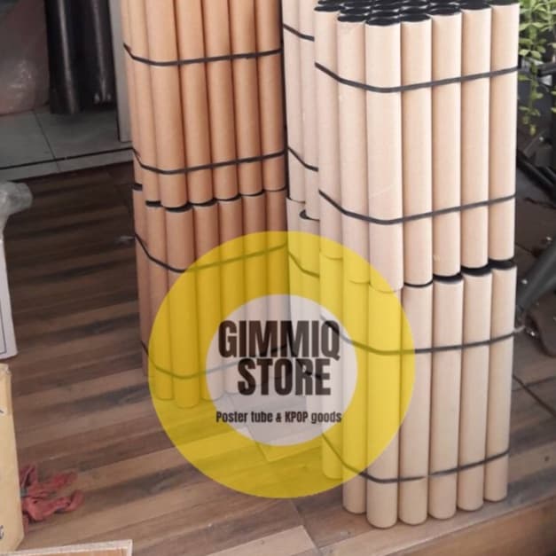 กระบอกโปสเตอร์ 45 ซม. เส้นผ่านศูนย์กลาง 1.5 นิ้ว, 2 นิ้ว, 3 นิ้ว แกนกระดาษ แกนผ้า พร้อมฝาปิด รูปที่ 3