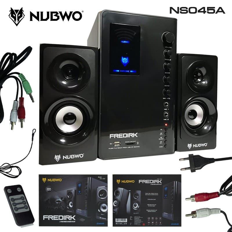 NUBWO ลำโพง BLUETOOTH 2.1CH รุ่น FREDIRK NS-45A รูปที่ 2