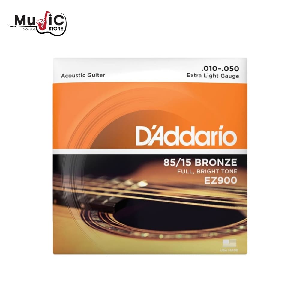 D’Addario 85/15 Bronze สายกีต้าร์โปร่ง รุ่น EZ890,EZ900,EZ910,EZ920,EZ930,EZ940 รูปที่ 3