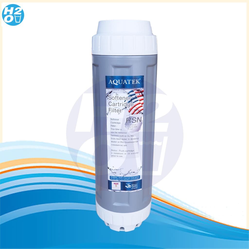 ไส้กรองเรซิ่น ไส้กรองน้ำเรซิ่น ไส้กรอง Resin ยาว 10นิ้ว ลด น้ำกระด้าง หินปูน iFresh Unipure AQUATEK รูปที่ 5