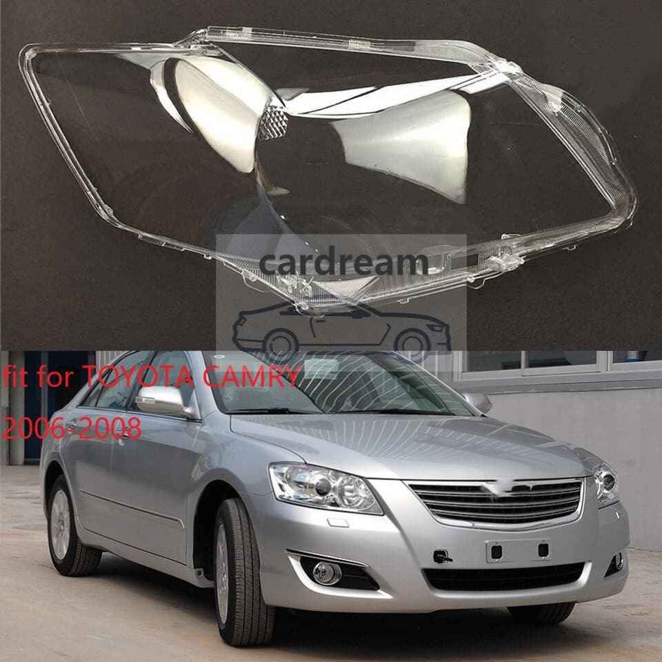 ฝาครอบไฟหน้ารถยนต์ สําหรับ Toyota Camry ACV40 ACV41 เลนส์ไฟหน้า ฝาครอบไฟหน้า ฝาครอบเลนส์ headlamp cover head lamp cover ไฟหน้า โคมไฟหน้า กรอบเลนส์ไฟหน้า ไฟหน้าสําหรับ ฝาครอบไฟหน้าตรงรุ่น รูปที่ 1