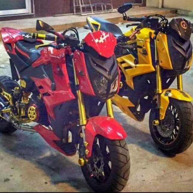 กาบ S1000 MSX 125 ตัวเก่า มีทุกสี 5สีตามสีรถ สั่งสีได้เลย อยากให้ตัดสีแบบไหนสั่งได้ รูปที่ 2