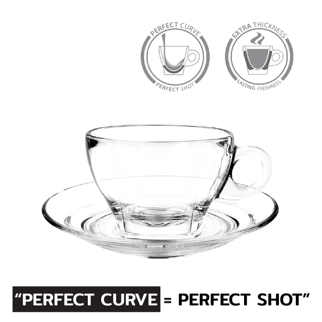 CAFFE LATTE CUP 260 ml - แก้วกาแฟร้อน มีเทคโนโลยี Perfect Curve รูปที่ 3