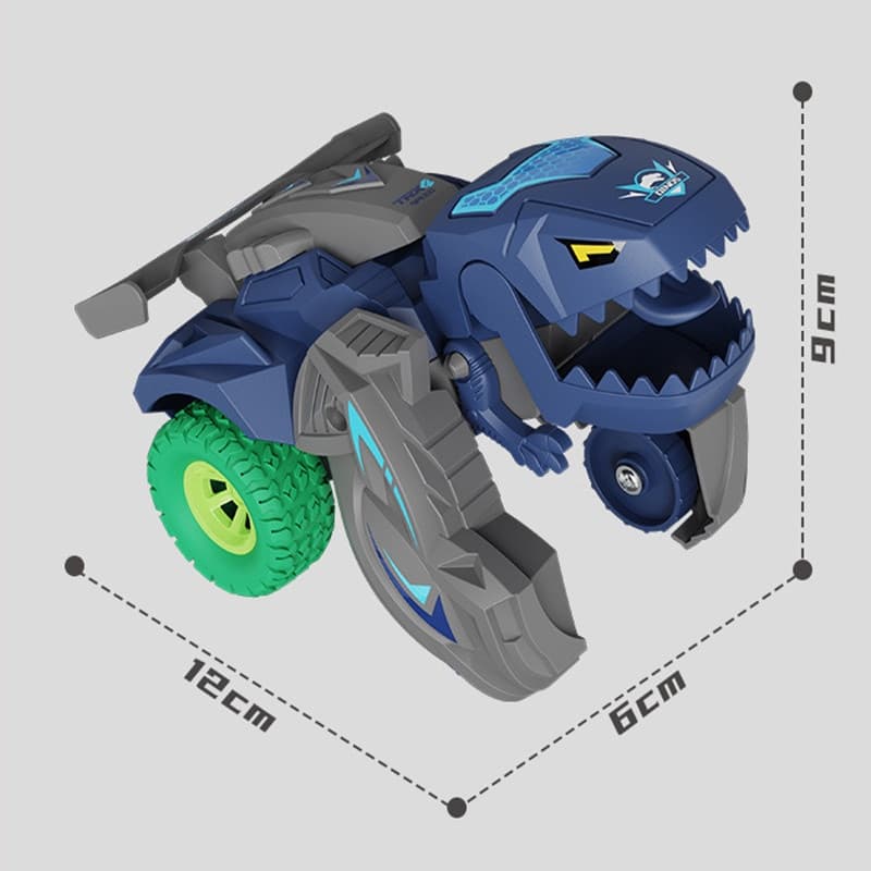 เปลี่ยนรูปรถไดโนเสาร์ รถของเล่น Inertial Sliding Dino Car Boys Amazing Gifts Kid Toy รูปที่ 9