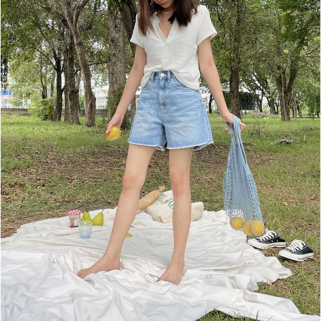TGDA.CO - กางเกงยีนส์ขาสั้น Body girl รุ่น Olivia shorts รูปที่ 5