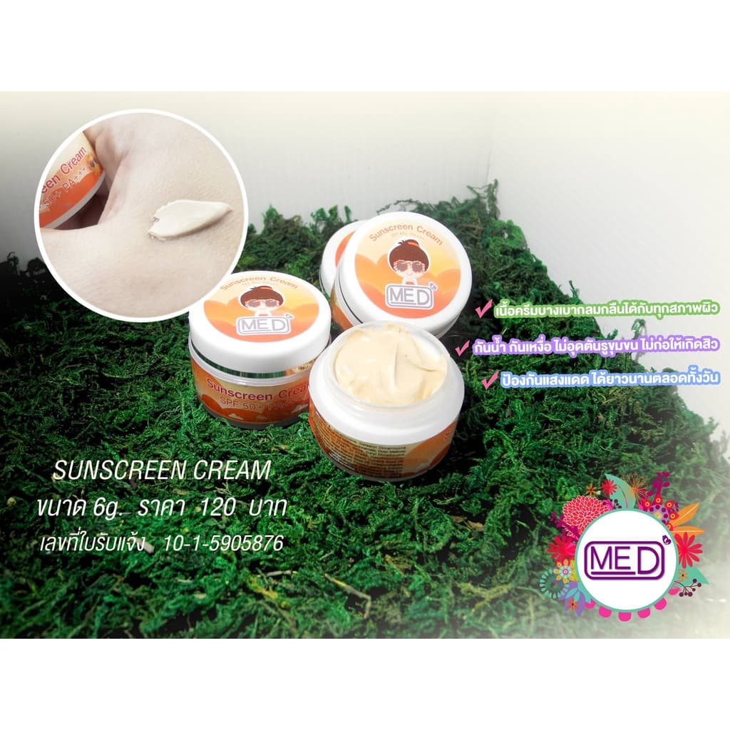 1แถม1 กันแดด SPF50+PA+++ หน้าเนียน ปกป้องแสงแดด MED byอายตานิค รูปที่ 5