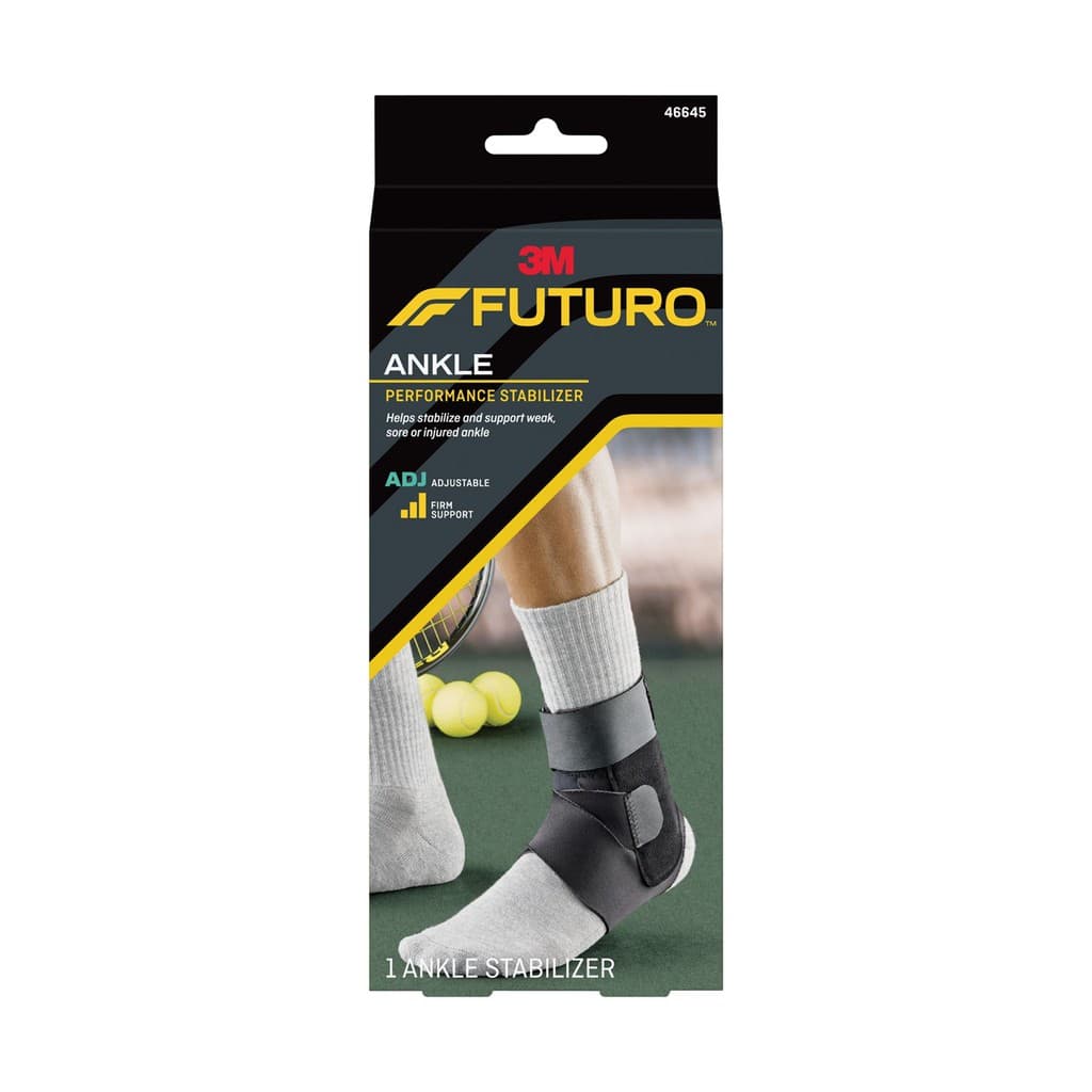 3M™ Futuro™ ฟูทูโร่ อุปกรณ์พยุงข้อเท้า, ปกป้องและบรรเทาอาการบาดเจ็บบริเวณข้อเท้า, เสริมแกนด้านข้าง ปรับกระชับได้ รูปที่ 2