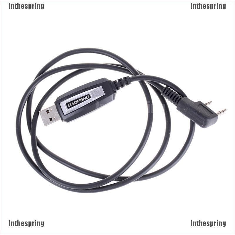 ในฤดูใบไม้ผลิ สายตั้งโปรแกรมได้ Usb 2 Pin 1 ชุดพร้อมไดรเวอร์ CD สําหรับ Uv-5R Bf-888S รูปที่ 5