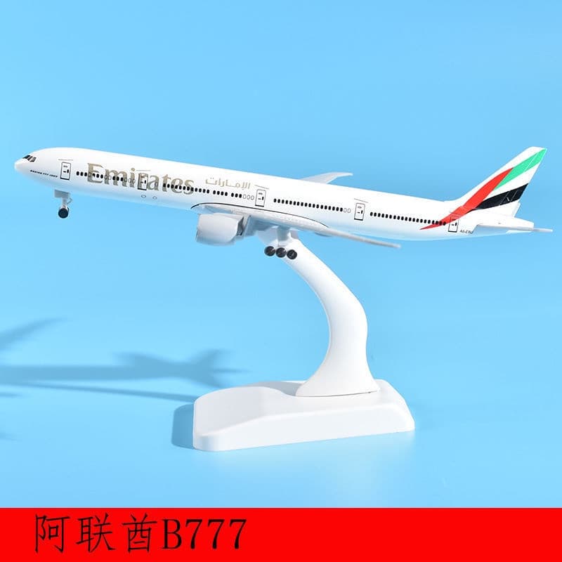 โมเดลเครื่องบิน "ส่งจากไทย" ขนาด 20 CM ตัวลำทำจากเหล็กอัลลอย ฐานตั้งถอดออกได้ มีล้อ ลำใหญ่ สวย งานละเอียด รูปที่ 6