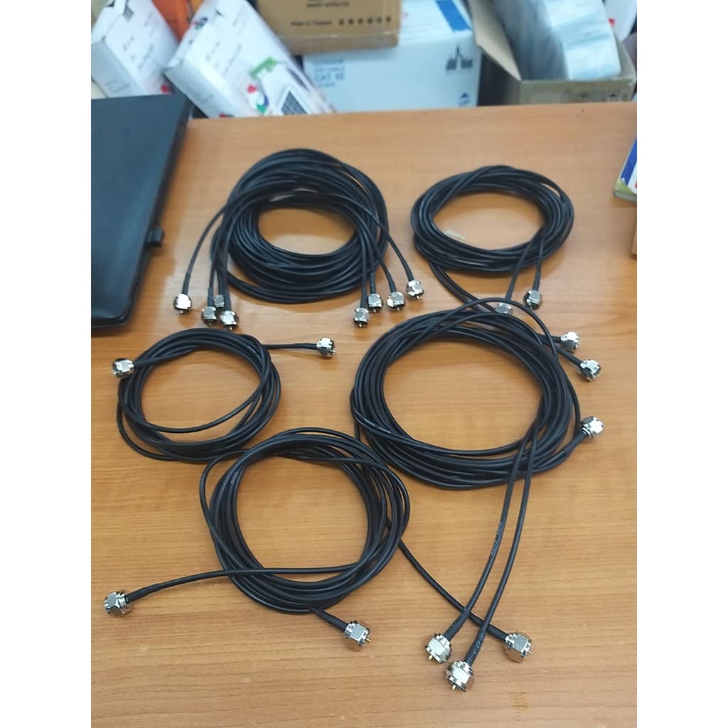 สายRG-6 แบบอ่อนสำหรับติดตั้งจานดาวเทียม ความยาว 2.5 เมตร สายสัญญาณใช้งานง่าย พกพาสะดวก By พัฒนานนทบุรี รูปที่ 2