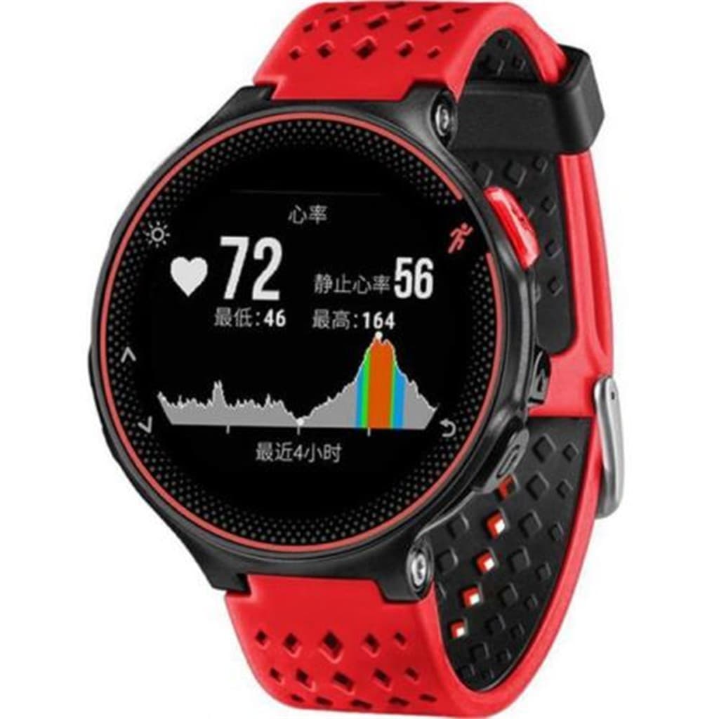 สายรัดสายนาฬิกา แบบซิลิโคน สำหรับ Garmin 220 230 235 620 630 735 รูปที่ 6