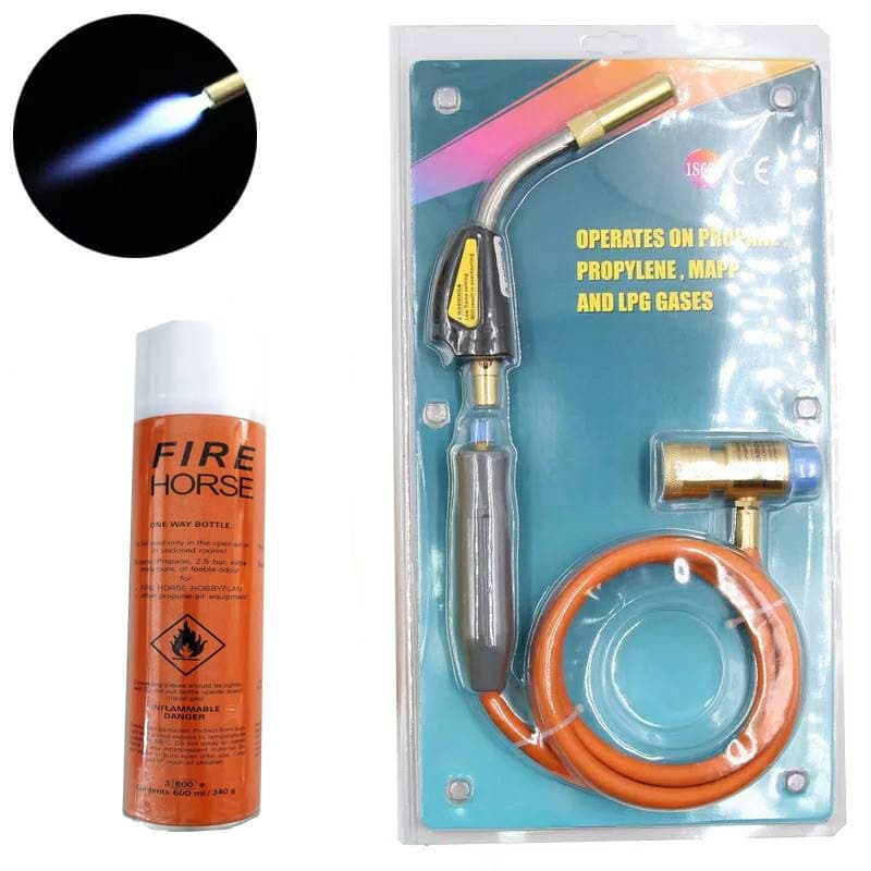หัวเชื่อม Hand-torch รุ่น มีสาย RTM-1S660 ใช้ต่อกับแก๊สกระป๋อง เชื่อมโลหะ ทองแดง เหล็ก อลูมิเนียม เงิน ทอง รูปที่ 5