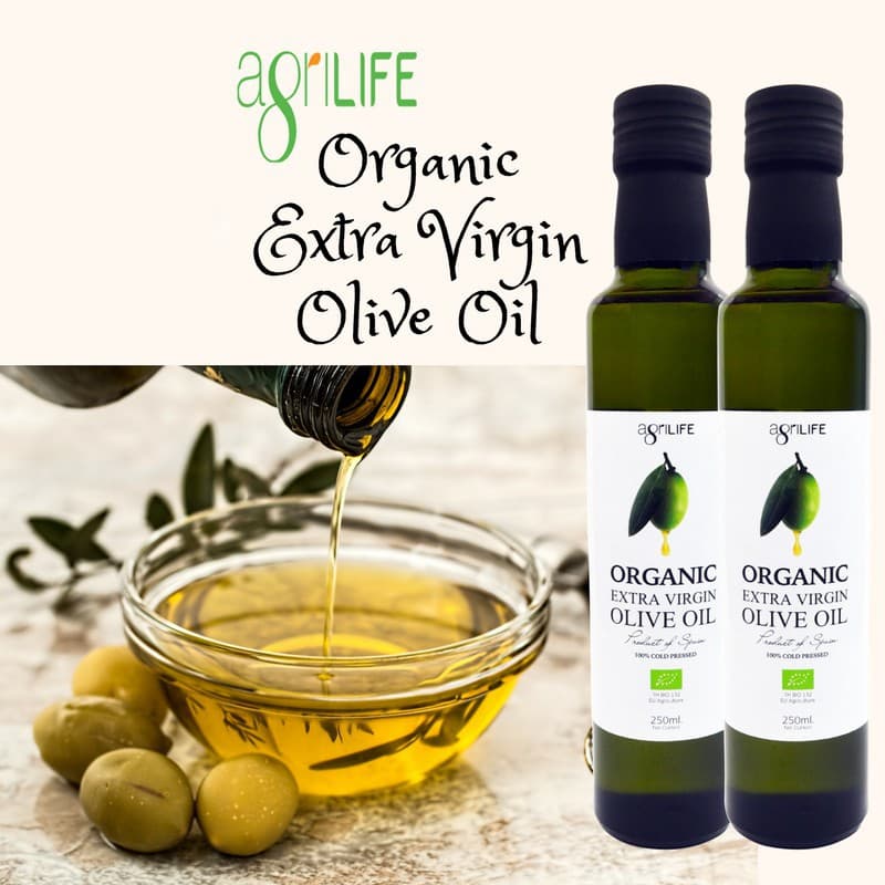 Organic Extra Virgin Olive Oil Agrilife น้ำมันมะกอกออร์แกนิค อะกรีไลฟ์ Keto diet คีโต 250ml/500ml รูปที่ 2