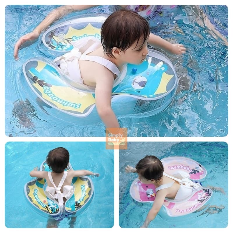 Simply Baby ห่วงยางว่ายน้ำเด็ก ห่วงยางเด็ก ห่วงยางพยุงตัว swimbobo สำหรับเด็กอายุ 0-72 เดือน รูปที่ 9