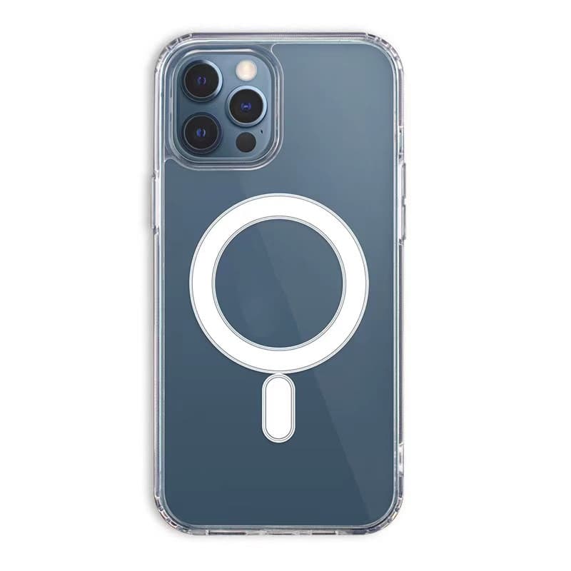 เคสใส แม่เหล็ก เคสเกราะกันกระแทกสำหรับ สำหรับ16p,17 pro,17pro max,i12,13pro max,i11,14,14plus,14pro max,15pro max,15plus รูปที่ 6