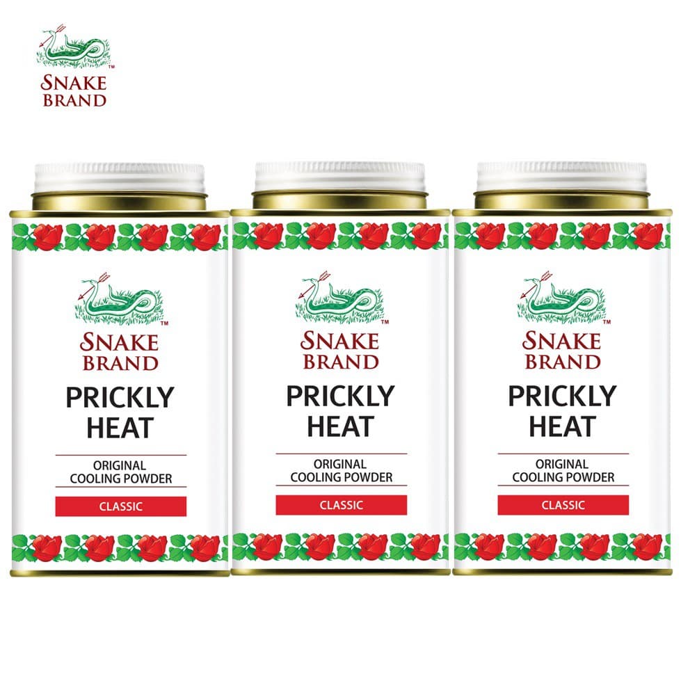 Snake Brand แป้งเย็นตรางู คลาสสิค ขนาด 140 กรัม รูปที่ 7