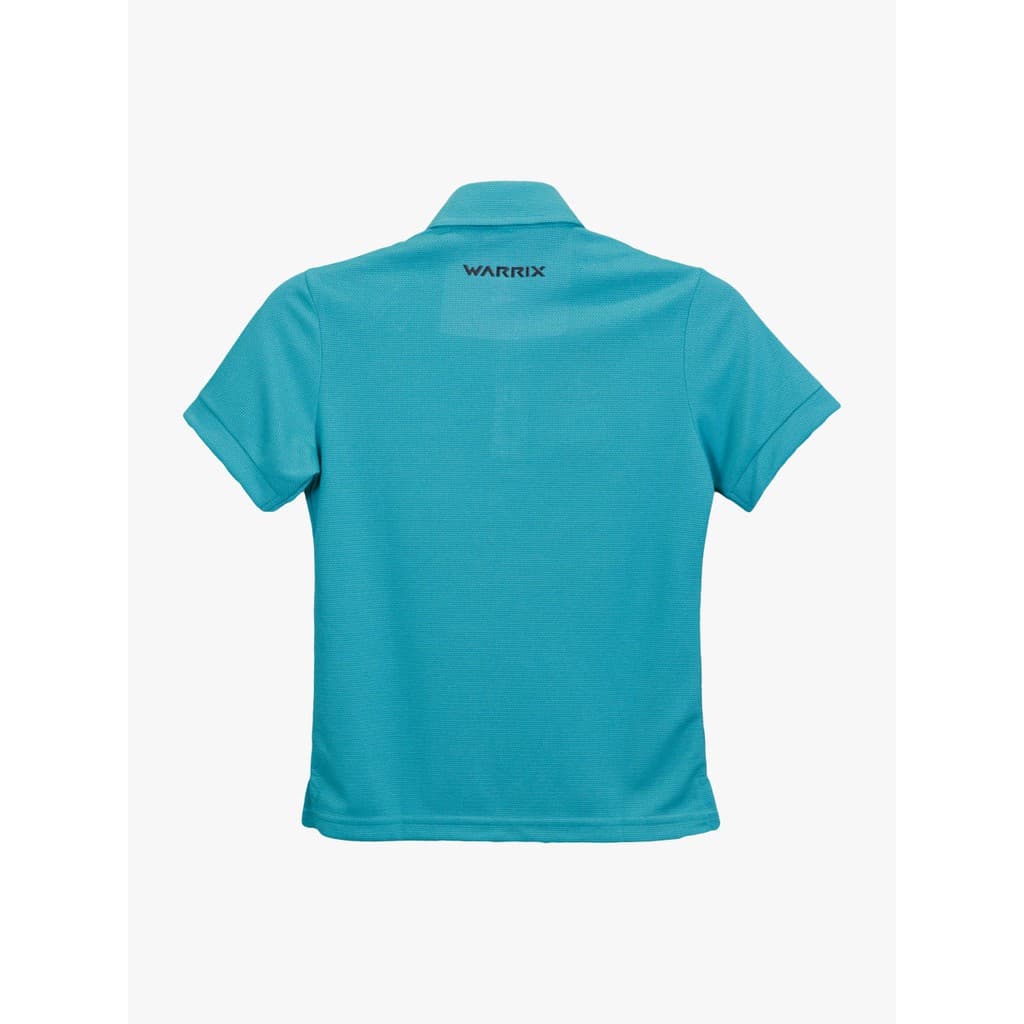 WARRIX เสื้อโปโลเบสิคเด็ก แขนสั้น WA-3315KN-เขียวเทอควอยซ์-CC รูปที่ 2