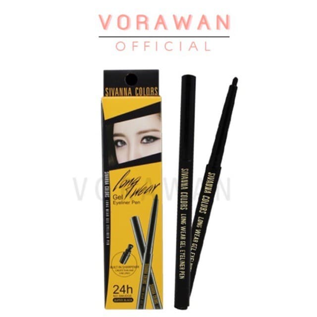 ถูก ของแท้ #HF777 : ซิวานน่า อายไลเนอร์ Sivanna Long Wear Gel Eyeliner Pen รูปที่ 1