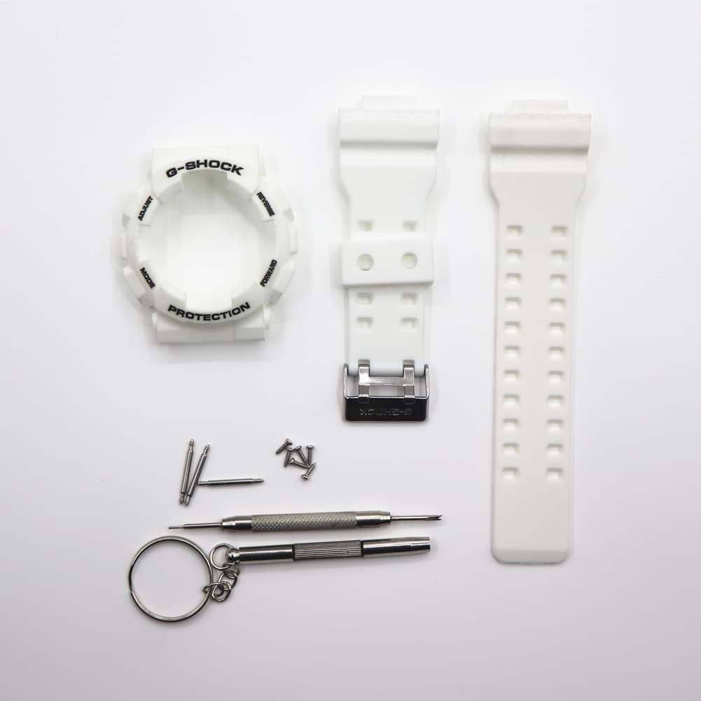 สายนาฬิกาข้อมือ กันน้ํา เนื้อแมตต์ สําหรับ Casio G-SHOCK GA-120 GA-110 GA-100 GD-100 GD-110 GD-120 GA-110GB GAX-100 รูปที่ 8