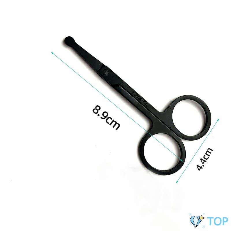กรรไกรความงาม ตัดขนจมูก ตัดขนคิ้ว สแตนเลส ใช้ได้หลายอย่าง beauty scissors รูปที่ 6