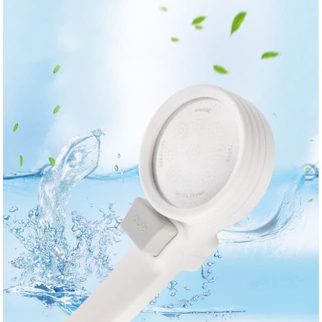 ฝักบัวอาบน้ำรุ่นใหม่ ) เพิ่มแรงดัน สีขาว มีปุ่มกด รูปที่ 2