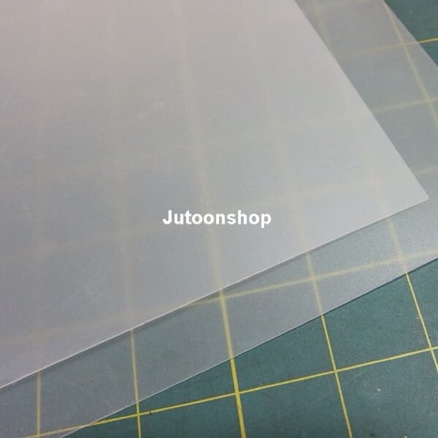 พลาสติกใส วาดแพทเทิร์น A3 1 แผ่น รูปที่ 1