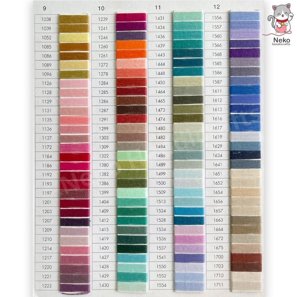 ด้ายเย็บผ้า ด้ายวีนัส VENUS SPUN ฉลากแดง เบอร์ 60 สามารถเลือกสีในแคตตาล็อค มีสีให้เลือกเยอะ คุณภาพดี รูปที่ 4