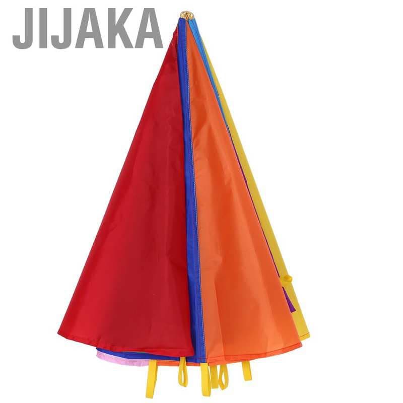 Jijaka 2m Kids Rainbow Parachute การพัฒนาเกมกลางแจ้งกิจกรรมการออกกำลังกายกีฬา รูปที่ 6