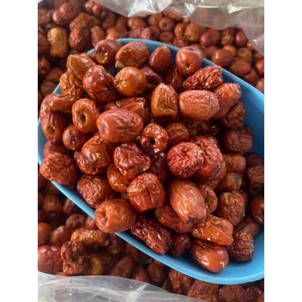 พุทราจีนไร้เม็ด ขนาด 250/500 กรัม พุทราจีนแดงอบแห้ง พุทราจีน อั่งจ้อ Red date รูปที่ 4