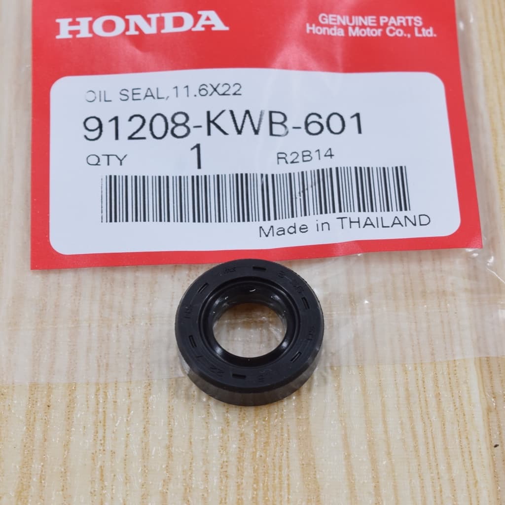 ซีลเกียร์/ซีลแกนเกียร์ แท้ศูนย์ฮอนด้า เวฟ/ดรีม110i ราคา/1ชิ้น 91208-KWB-601 รูปที่ 1