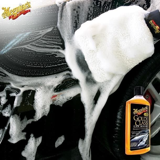 Meguiar's G7116 Gold Class Car Wash Shampoo & Conditioner แชมพูโกลด์คลาสผสมคอนดิชันเนอร์ 473 มล. รูปที่ 4