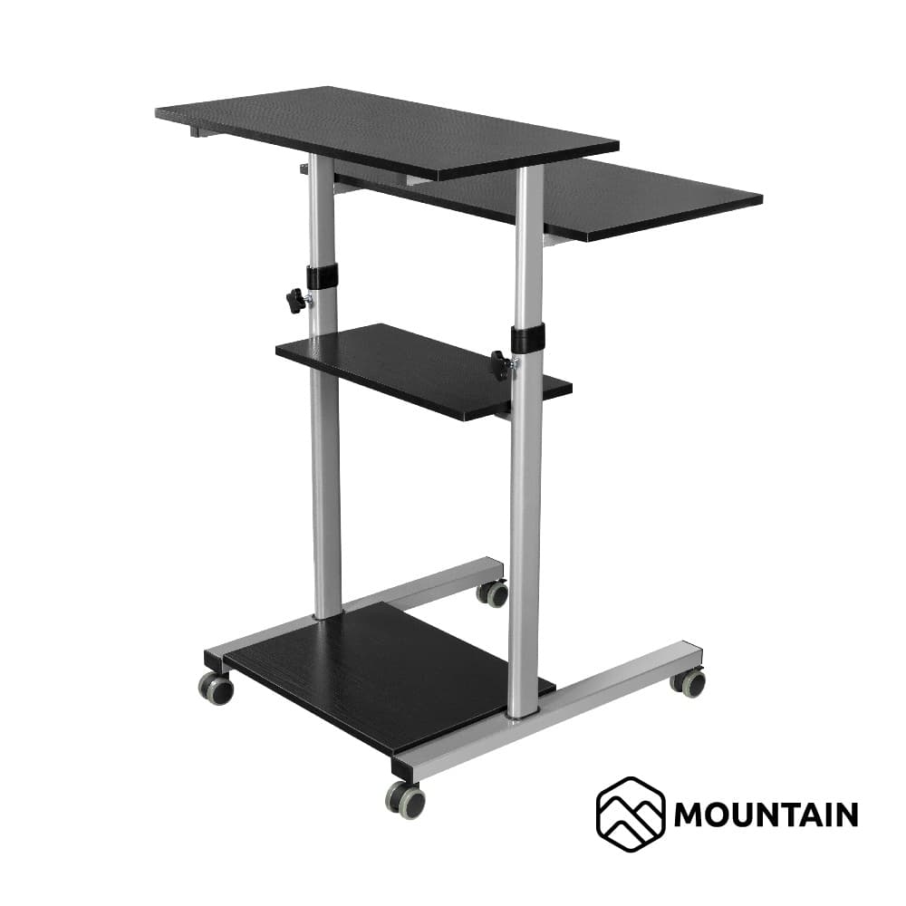 โต๊ะคอมพิวเตอร์ โต๊ะทำงาน พร้อมที่วางคีย์บอร์ด-ซีพียู MOUNTAIN ERGONOMIC รุ่น ERGO-400 รูปที่ 6