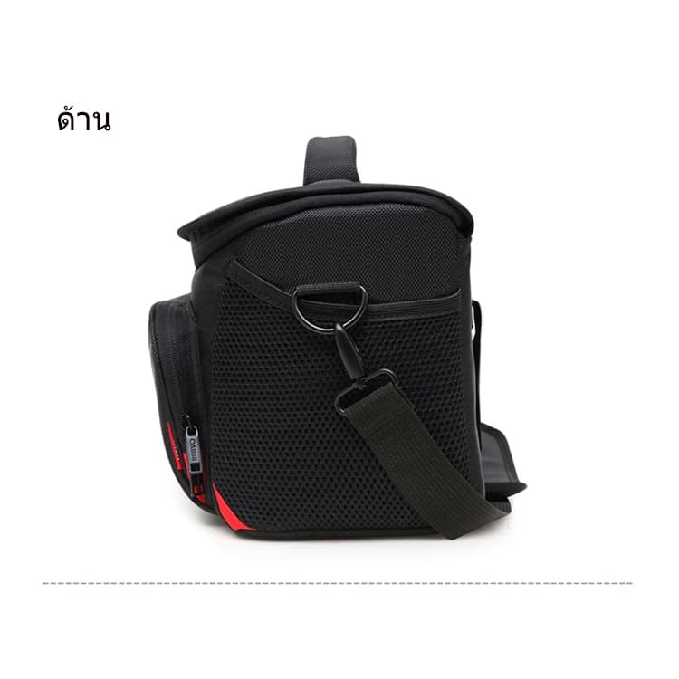 วัสดุกันน้ําไนล่อน DSLR กระเป๋ากล้องถ่ายภาพแบบพกพากระเป๋าสําหรับ Camera accessories Canon Canon Camera Bag รูปที่ 7