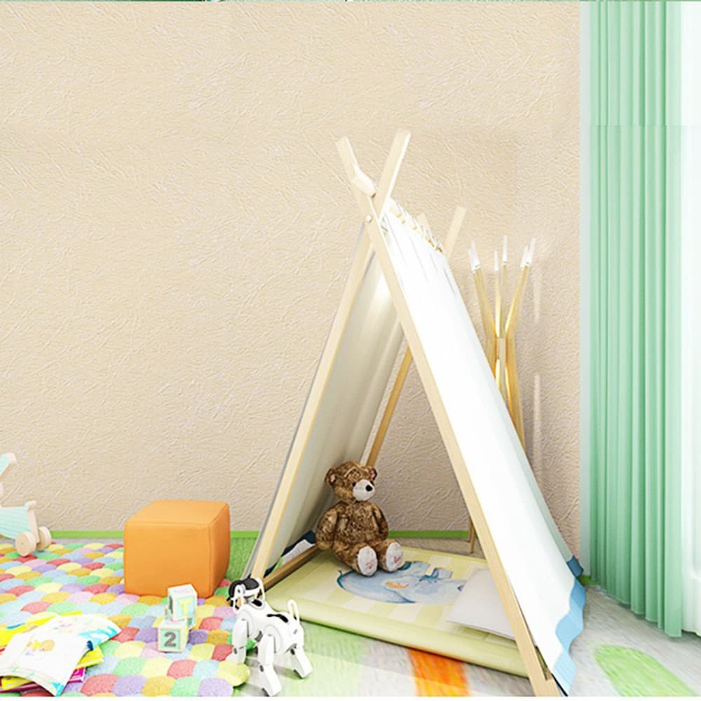 ขนาด45cm*10เมตร วอล์เปเปอร์ ติด ผนัง สติกเกอร์ติดผนัง ลายผ้าไหม มีกาวในตัว รูปที่ 5