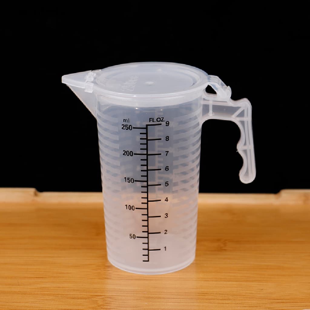 Willbehot ถ้วยตวงใส 100/250/500 ml. พร้อมผ้าคลุมอย่างดีสําหรับทําเบเกอรี่ รูปที่ 7