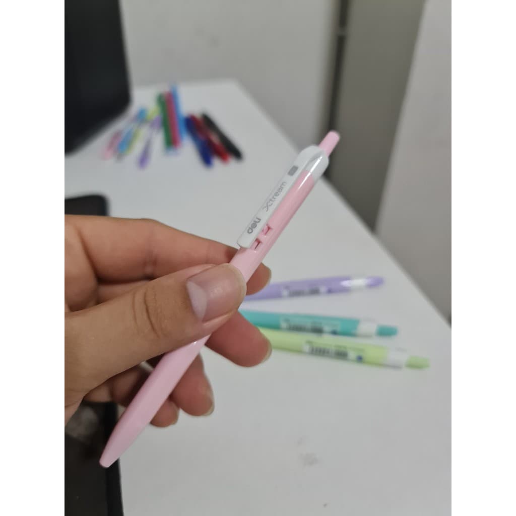 ปากกา Deli Xtream ขนาด 0.7มม.หมึกน้ำเงิน รุ่น Q033 36 1 แท่ง รูปที่ 5