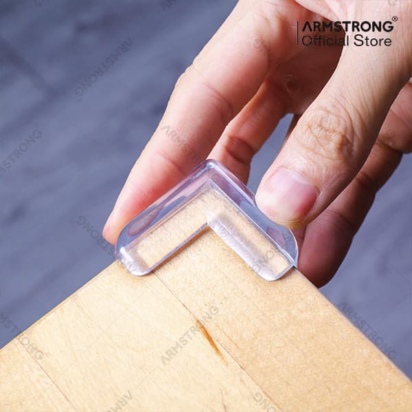 Armstrong PVC กันมุมกันกระแทก ป้องกันขอบมุมสำหรับเด็กเล็ก วงกลม,สี่เหลี่ยม 4 ชิ้น / PVC Corner Protector รูปที่ 4