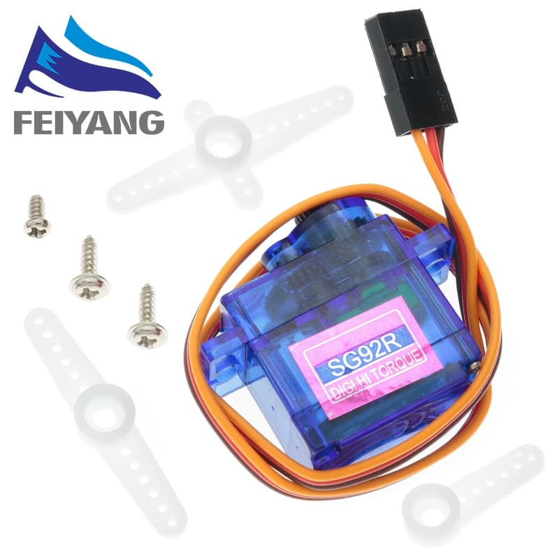 เครื่องบินเฮลิคอปเตอร์บังคับ ขนาดเล็ก 9 กรัม Servo SG90/MG90S RC 250 450 รูปที่ 3