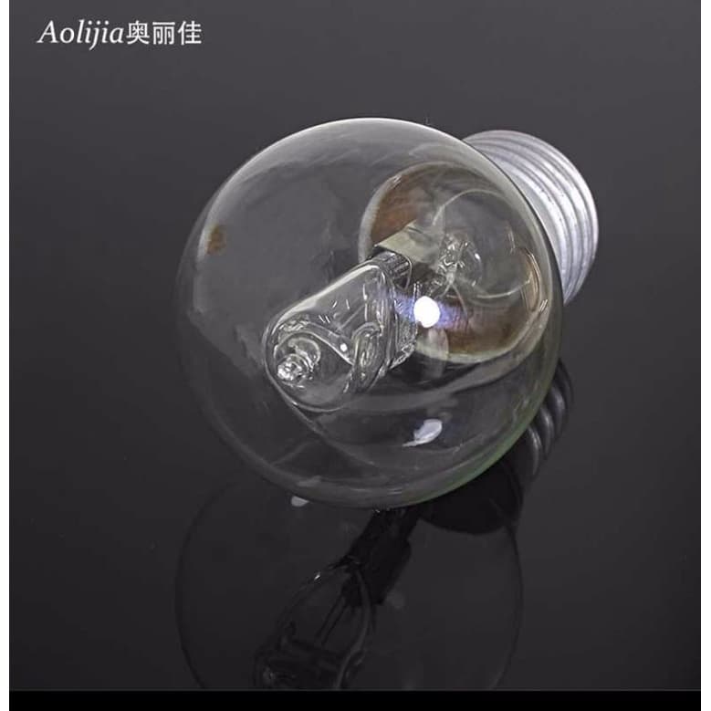 หลอดไฟเตาอบ E14 /E27 42W. 230 V. ทนความร้อน 300 ℃ เบเกอรี่ ตู้อบไมโครเวฟ กระเปาะแก้วใหญ่มาก รูปที่ 4