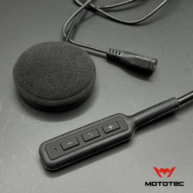 MOTOTEC MT-HB1 Helmet Bluetooth Headset หูฟังไร้สาย บลูทูธติดหมวกกันน็อค หูฟัง ไรเดอร์ รูปที่ 6