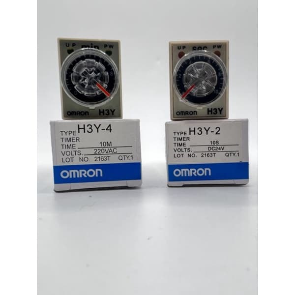 H3Y-2 H3Y-4 h3y2 h3y4 ทามเมอร์รีเลย์ Timer สวิตช์หน่วงเวลาตัวจับเวลา 5S- 60M เวลา 12V 24v 220v รูปที่ 1