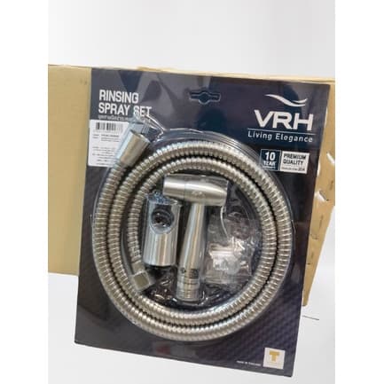 ชุดสายฉีดชำระสเตนเลส VRH สเตนเลส304 พร้อมสายยาว1.2เมตร และขายึดสเตนเลส รูปที่ 3