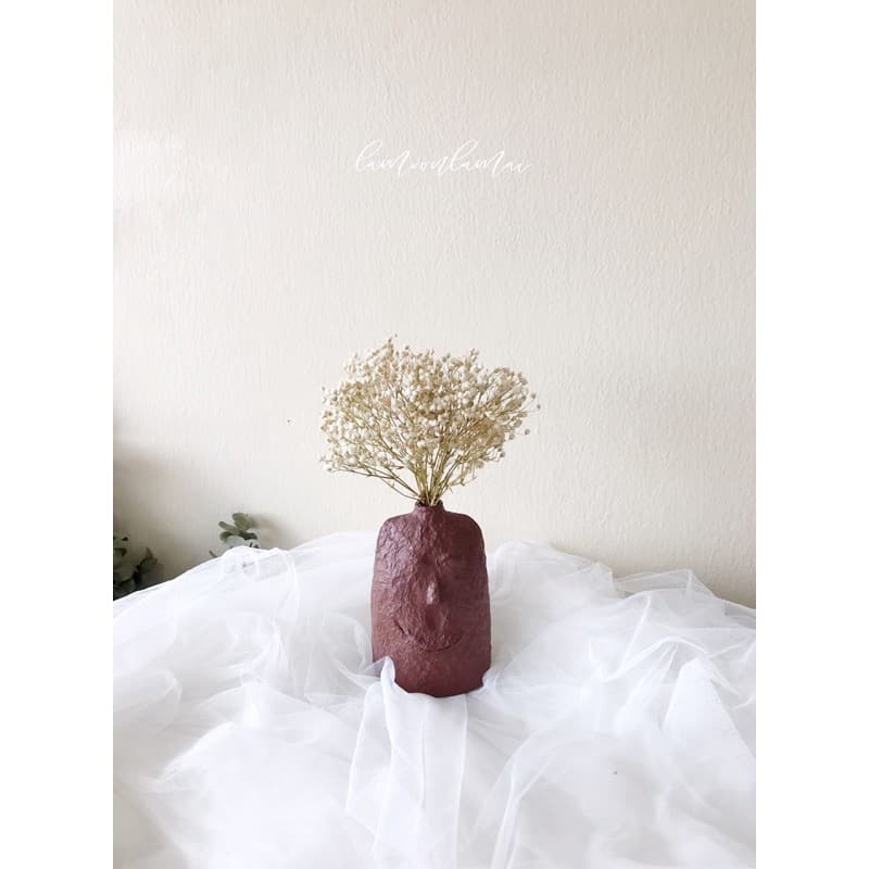 Lamoon Lamai ยิปโซแห้ง ดอกไม้แห้ง ใส่เเจกัน ตกเเต่งบ้าน ตกเเต่งร้าน พร็อพถ่ายรูป รูปที่ 6