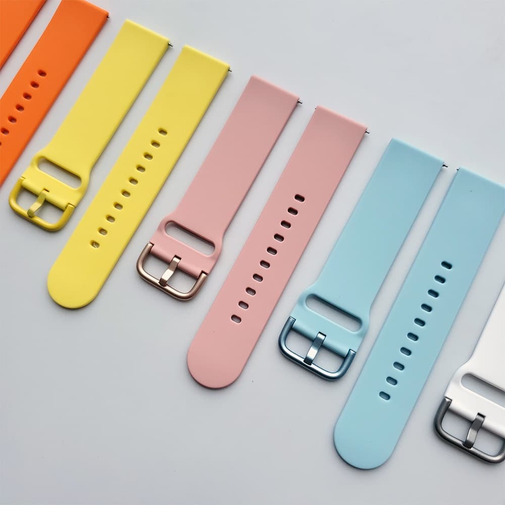 สายรัดข้อมือซิลิโคนสําหรับ Huami Amazfit GTR Mini / GTR 4 / 3 / 3 Pro / 2 / 2e / GTR 47 มม.42 มม.สายนาฬิกาอัจฉริยะสร้อยข้อมือกีฬา รูปที่ 2