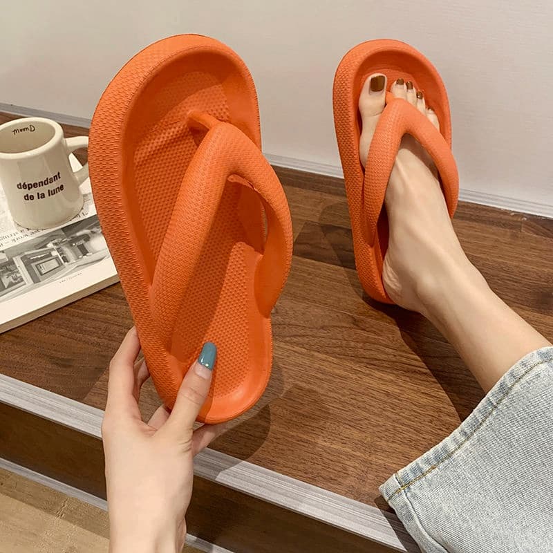 LGShoes รองเท้าแตะหูหนีบสไตล์เกาหลี น้ ดีไซน์คือเริ่ดไม่ซ้ำใคร มี 5 สีให้เลือกตำเลยค่า รูปที่ 5