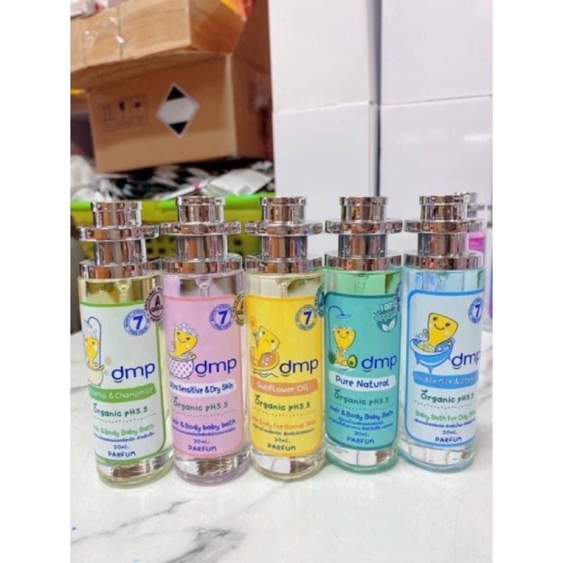 น้ำหอมแป้งเด็กdmp หอมสุดใจน่าทะนุถนอม 35ml. รูปที่ 1