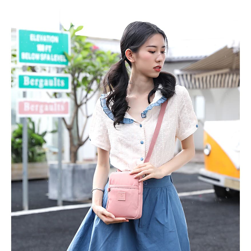 GUDIKA- กระเป๋าสะพายข้าง รุ่นใหม่ 2021 ผู้หญิง แฟชั่น เกรดพรีเมี่ยม ผ้าไนลอน กันน้ำ100% รุ่น-5155 รูปที่ 3