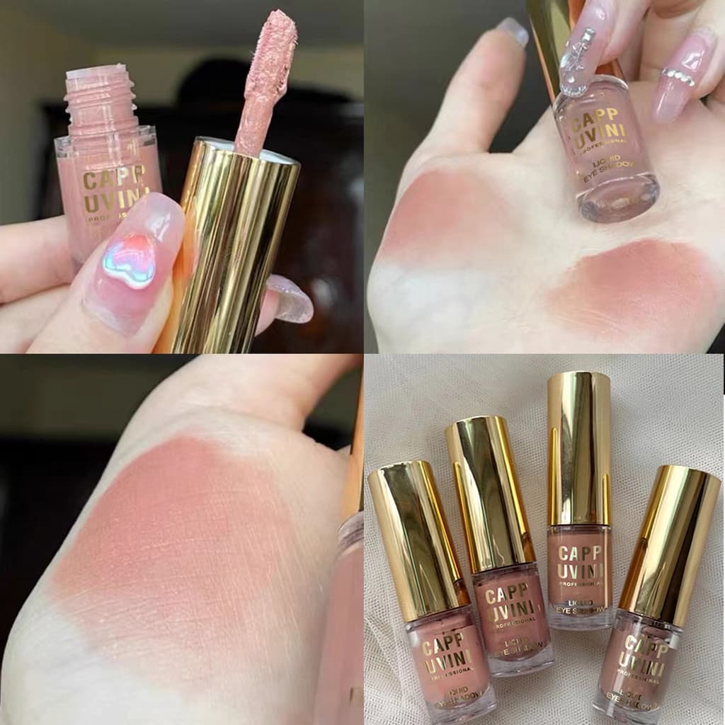 มาใหม่Cappuvini อายแชโดว์แบบน้ำ เนื้อแมตต์ สีสวย ติดทน กันน้ำ 7 สี รูปที่ 8