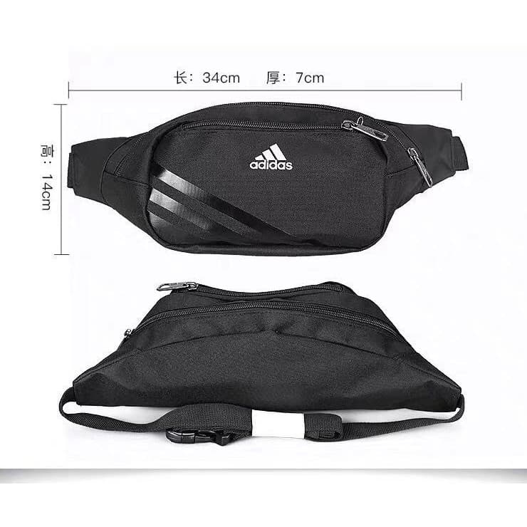 Adi กระเป๋าวิ่งกระเป๋าสะพาย Man and Women Travel Waist Bag รูปที่ 9